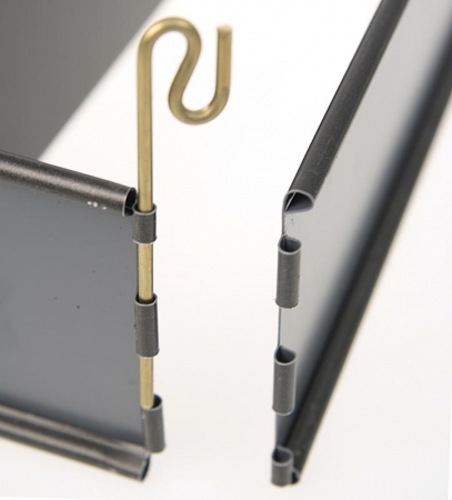 Preview: Terrinen-Form, Metall, antihaft, 30cm lang, 7cm breit, 8,5 cm hoch, 1 St