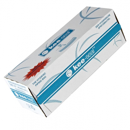Spritzbeutel, Einweg, 45cm, Kee-Seal, glatt, Spender, 100 St