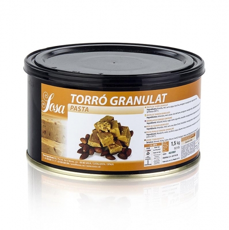 Turronenmasse grob, hausgemacht, 1,5 kg