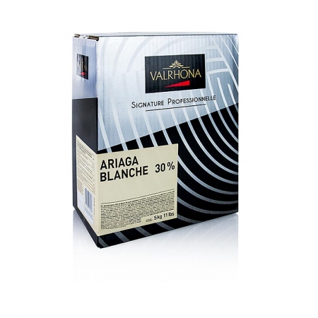 Ariaga Blanchet, weiße Couverture, Callets, 30% Kakaobutter, 5 kg