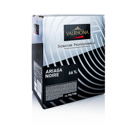 Ariaga Noire, dunkle Couverture, Callets, 66% Kakao, 5 kg