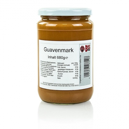 Guaven Püree/Mark, pink, fein passiert, 680g