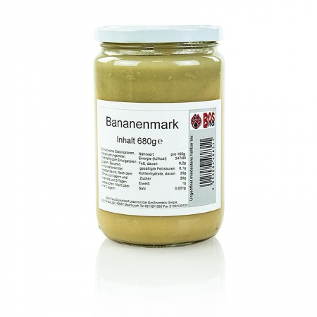 Bananen Püree/Mark, fein passiert, 680g