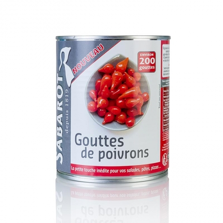 Paprikatropfen, Sweety Drops, "Gouttes de Poivron", 793g