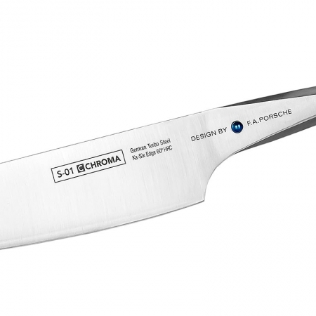 Preview: S01 Chroma Turbo Kochmesser mit KA-SIX Schneide, 24cm, 1 St