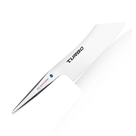 Preview: S40 Chroma Turbo Hakata Santoku Messer mit KA-SIX Schneide, 18cm, 1 St