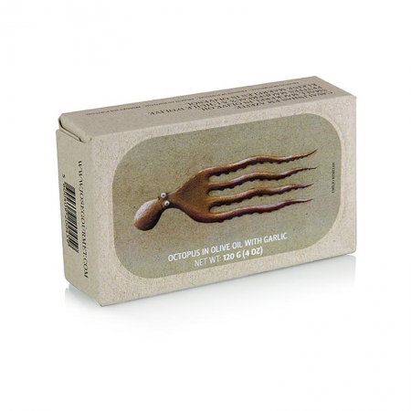 Oktopus in Olivenöl und Knoblauch, Jose Gourmet, 120g