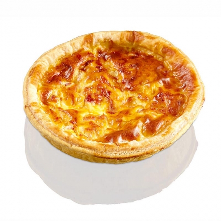 Quiches Lorraine mit Schinken und Comté Käse, Ø12cm, Delifrance, TK, 3,6 kg, 18 St