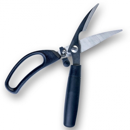 Preview: Geflügelschere, Edelstahl mit Kunststoff "Soft Griff", 23cm lang, 1 St