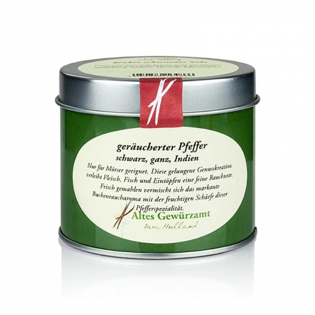 Preview: Schwarzer Pfeffer, geräuchert, Altes Gewürzamt, 75g