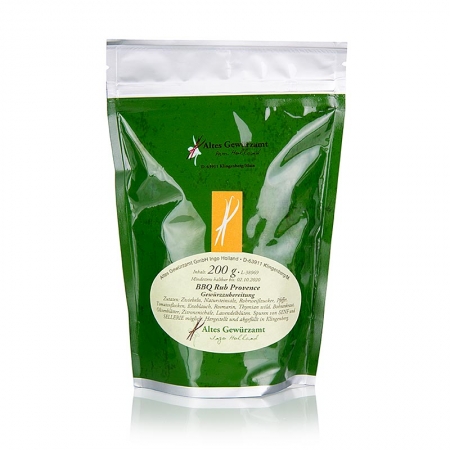 Preview: BBQ Rub Provence, Gewürzzubereitung, Altes Gewürzamt, 200g