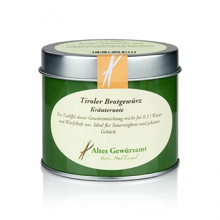 Preview: Brotgewürz Tiroler, Kräuternote, Altes Gewürzamt, 60g
