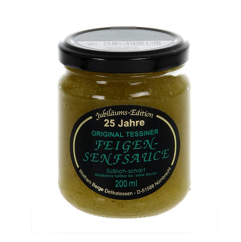 ESCA Nahrungsmittel - Original Tessiner Feigen-Senf-Sauce, 200 ml