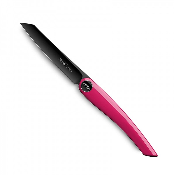 Nesmuk Janus Klappmesser (Folder), 202mm (115mm geschl.), pinker Klavierlack, 1 St