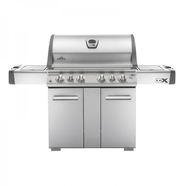 Gasgrill LEX 605, Edelstahl, 4 Brenner, 2 Infrarot Keramik Brenner, 1 St