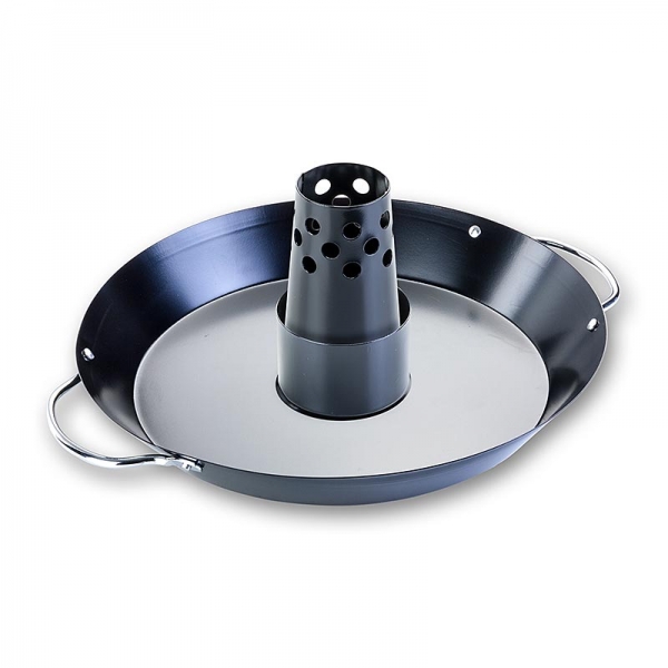 Grillzubehör - Wok Korb, Ø 31cm, Stahl emailliert, 1 St