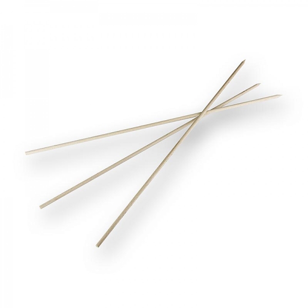 Holz-Spieße, 40cm x 5mm, Buchenholz, 200 St