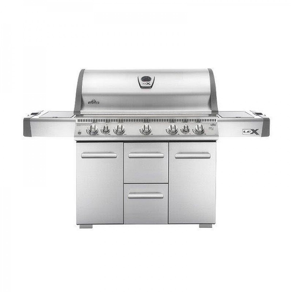 Gasgrill LEX 730 RSB, Edelstahl, 3 Infrarot + 4 normal Brenner, 1 St