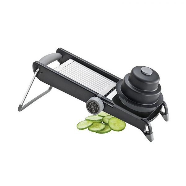 VEGGIE PRO - Gemüsehobel, 4 Schnittmöglichkeiten, schwarz, 1 St