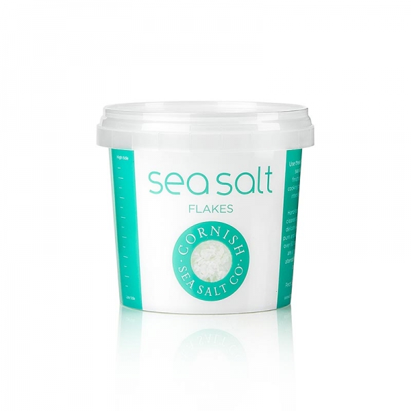 Cornish Sea Salt, grobe Meersalzflocken aus Cornwall/England, 150g