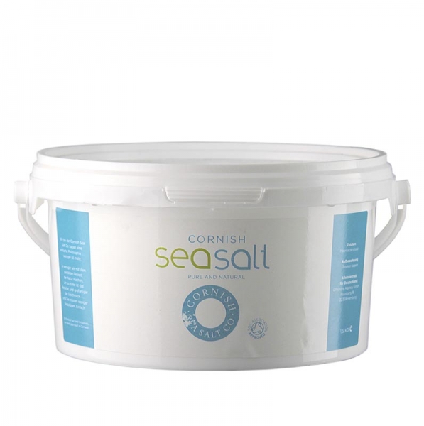 Cornish Sea Salt, Meersalzflocken aus Cornwall/England, 1,5 kg