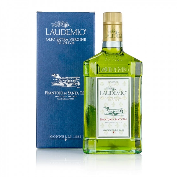 "Il Laudemio", Olivenöl Extra Vergine, grüne Oliven, Santa Tea Gonnelli, 500 ml