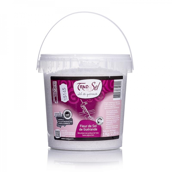 Fleur de Sel, Guerande/Frankreich, TradySel, 1 kg