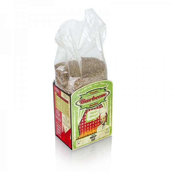 Grill BBQ - Räuchermehl aus Apfelholz (Apple), 1 kg