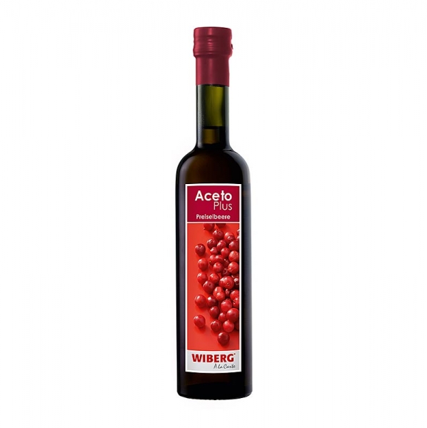 Wiberg Aceto Plus Preiselbeere, 2,2% Säure, 500 ml