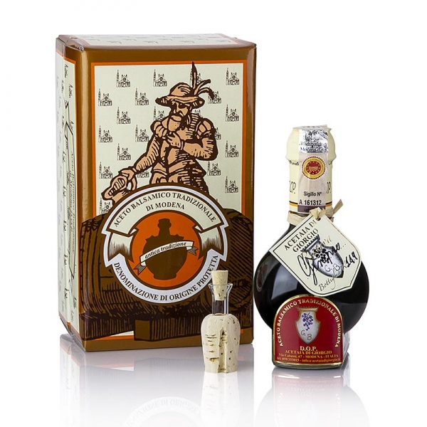 Aceto Balsamico Tradizionale DOP, 12 Jahre, Wacholderfass, Acetaia di Giorgio, 100 ml