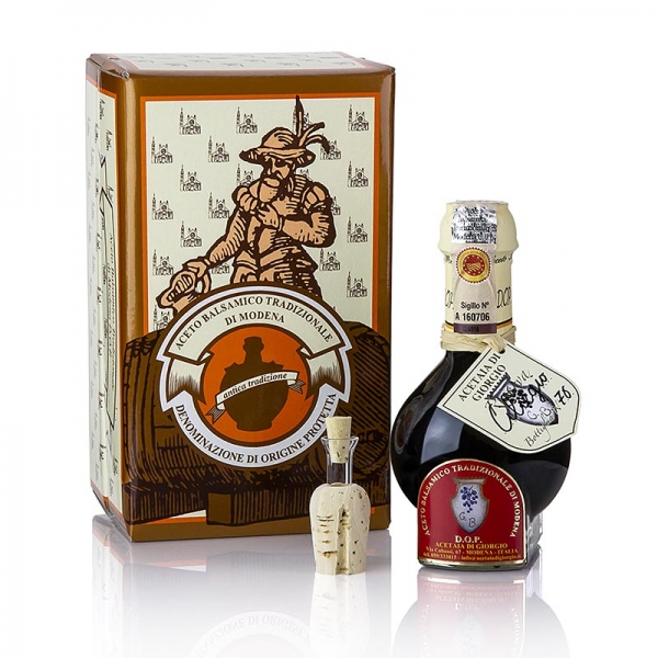 Aceto Balsamico Tradizionale DOP, 12 Jahre, Kirschfass, Acetaia di Giorgio, 100 ml