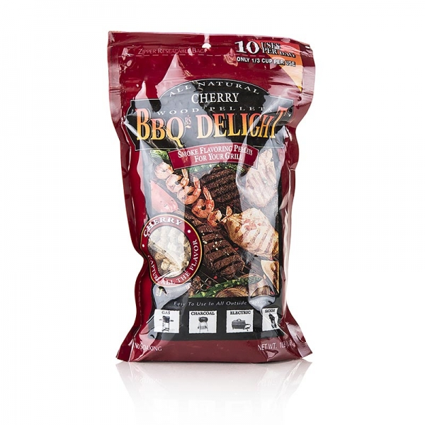 Grill BBQ - Räucherpellets aus Kirschholz, 450g