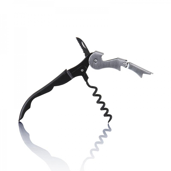 Kellnermesser, aus Edelstahl, Teflonspirale, 1 St