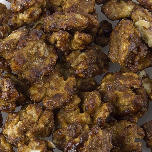 Gebrannte Walnüsse, mit Zimt und Bourbon Vanille, 1 kg