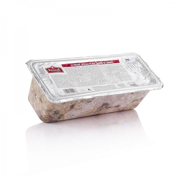 Entenfleisch Terrine "Le Pressé", Trapez, Rougié, 1 kg