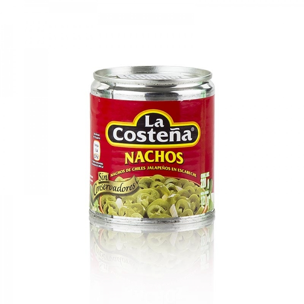 Chili Schoten - Jalapenos, geschnitten (La Costena), 220g