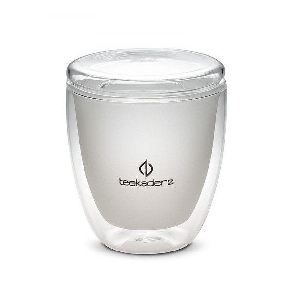 Teekadenz Doppelwand Teeglas "Ultimate", mit Deckel, 1 St