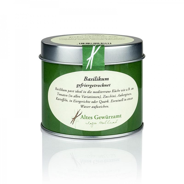 Basilikum, gefriergetrocknet, Altes Gewürzamt, 10g