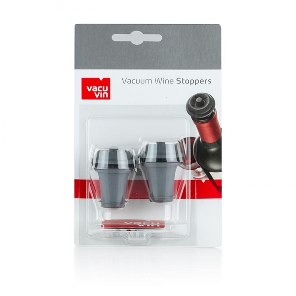 Vacu Vin Ersatzstopfen, für Weinpumpe, 2 St