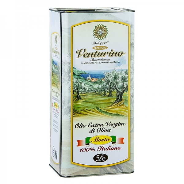 Venturino "Mosto", Olivenöl Extra Vergine, 100% Italiano Oliven, 5 l