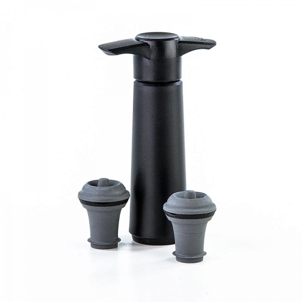 Vacu Vin Weinpumpe, zum Vakuumziehen, mit 2 Stopfen, 1 St