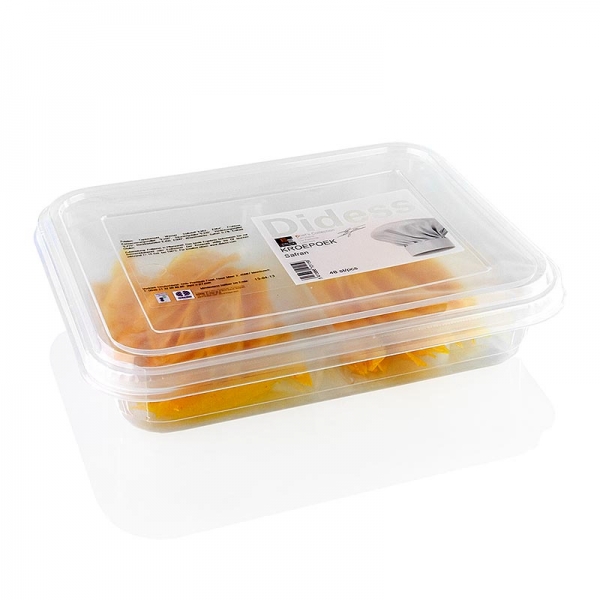 Kroepoek mit Safran, ungebacken, gelb, 105g, 48 St