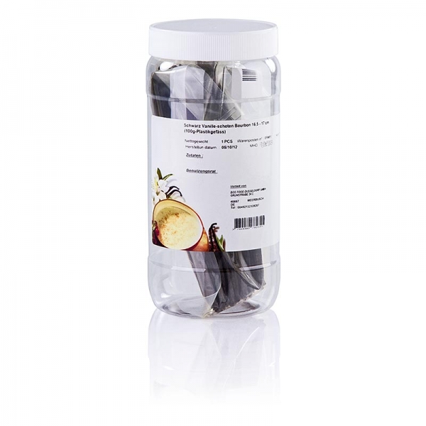 Bourbon-Vanille Schoten, aus Madagaskar, ca. 30 Stangen, Eurovanille, 100g