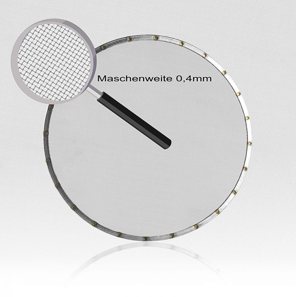 Ersatz-Sieb für Passiersieb (Art.35345), ø 30cm, 0,4mm Maschenweite, 1 St