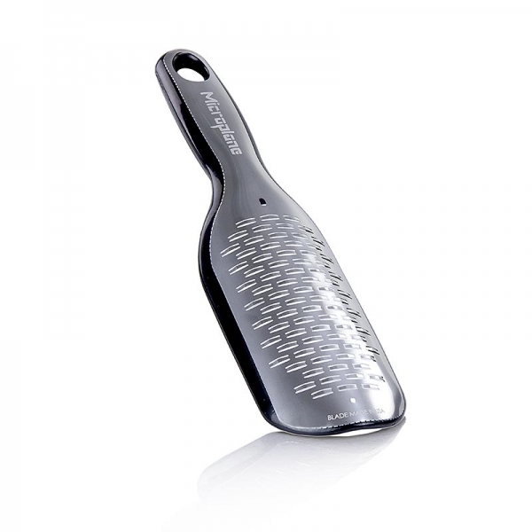 Elite Serie - mittelgrobe Reibe mit Auffangbehälter, Griff schwarz/soft-touch, 1 St