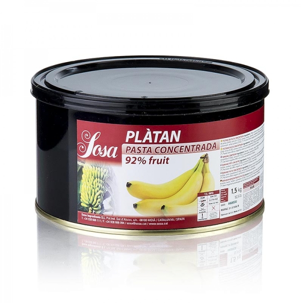 Paste - Banane, 1,5 kg