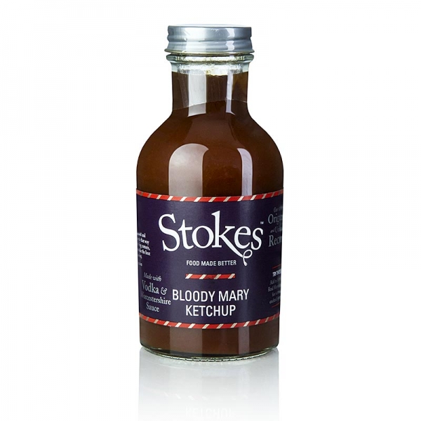 Stokes Bloody Mary Tomato Ketchup, pikant, 250 ml