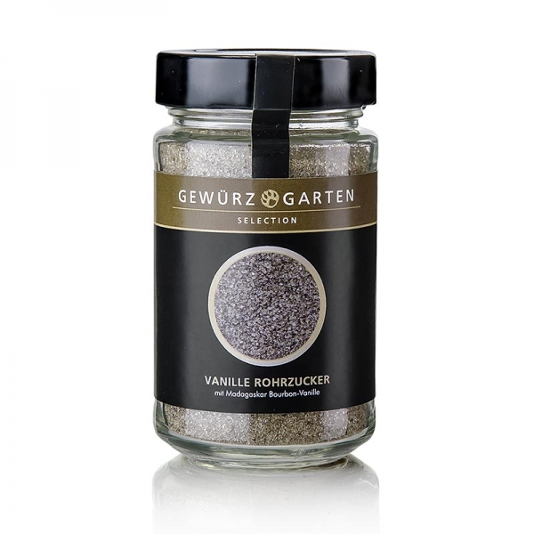 Gewürzgarten Vanille Rohrzucker, mit Madagaskar-Vanille, 200g