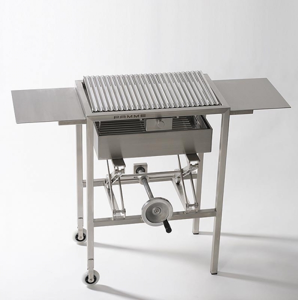 PAMME - Holzkohlegrill P540, V2A Edelstahl, 1 St