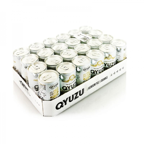 Qyuzu Tonic Water, mit reinem Yuzu Saft, 4,8 l, 24 x 200ml